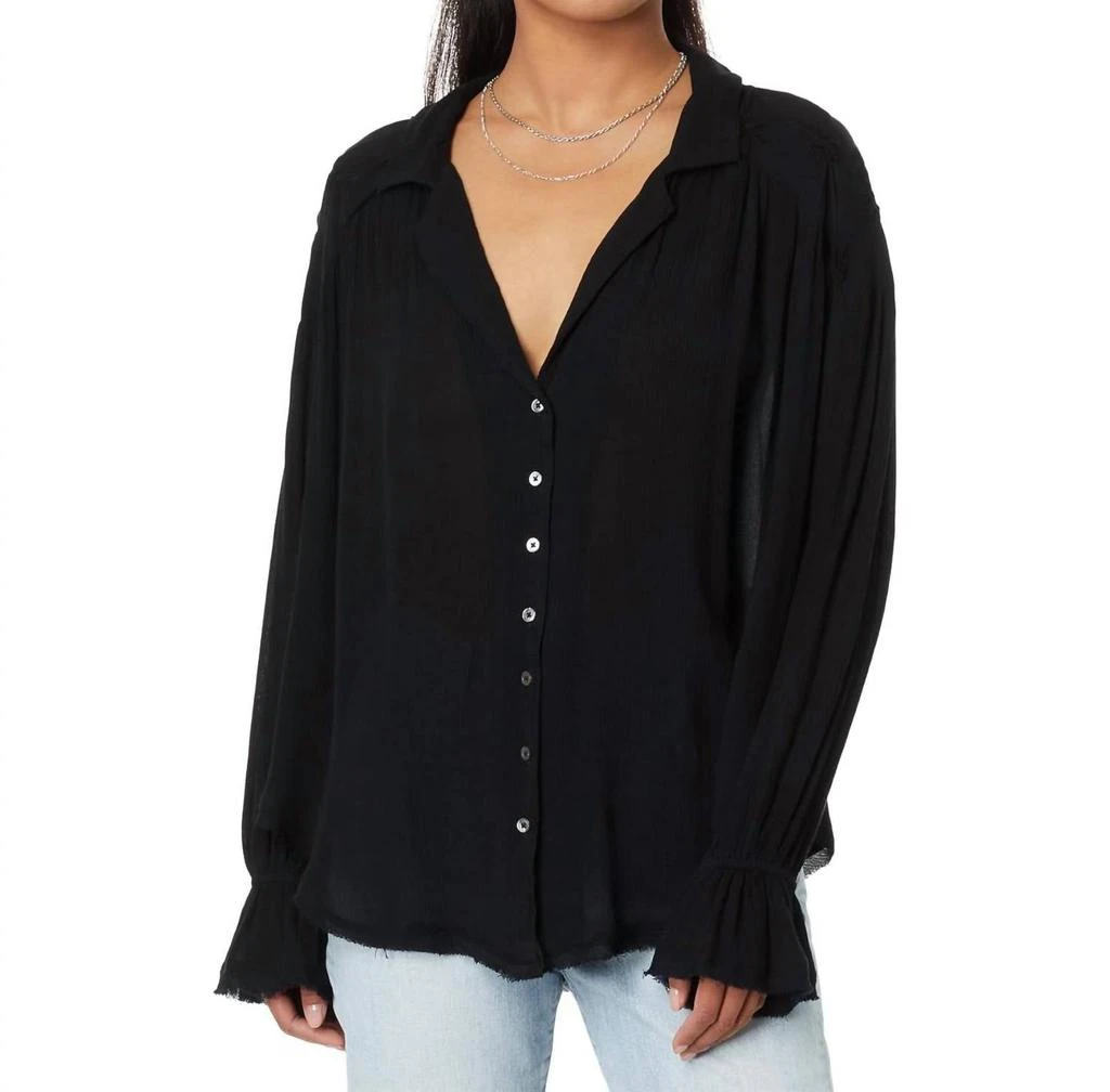 Free People Free People - OLIVIA SMOCKED TOP 1
