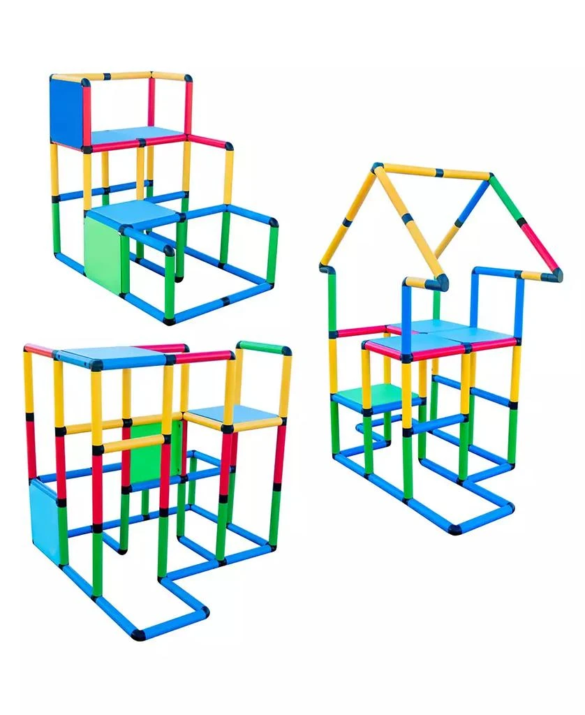 Funphix Create and Play Life Size Structures Deluxe Set, 296 Pieces 6