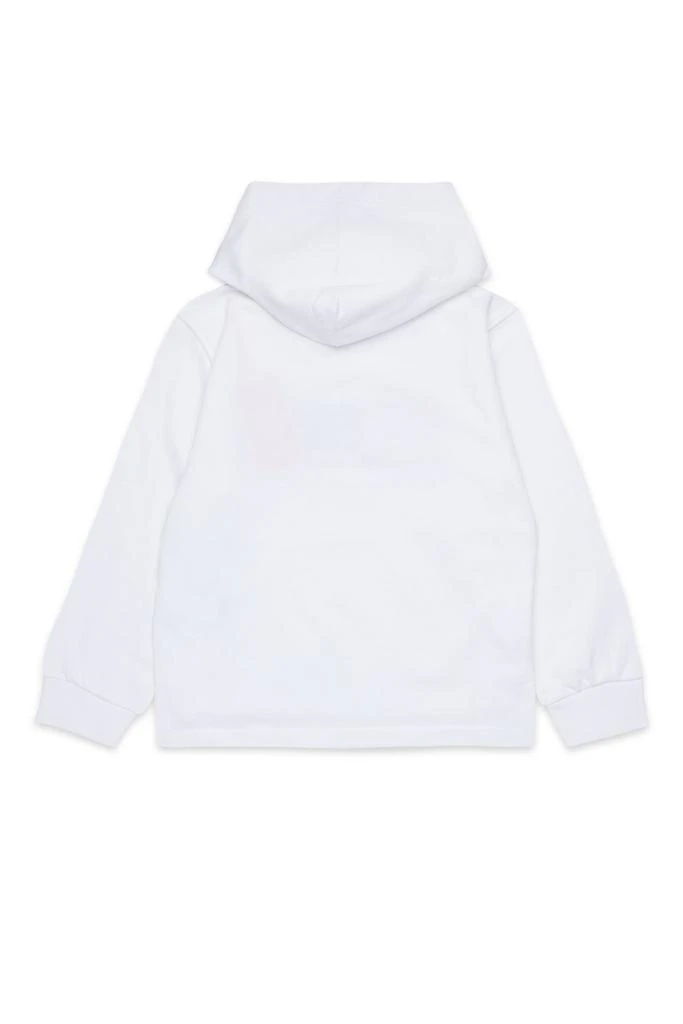 Diesel Diesel Kids Oval-D Logo Embroidered Oversized Hoodie 2