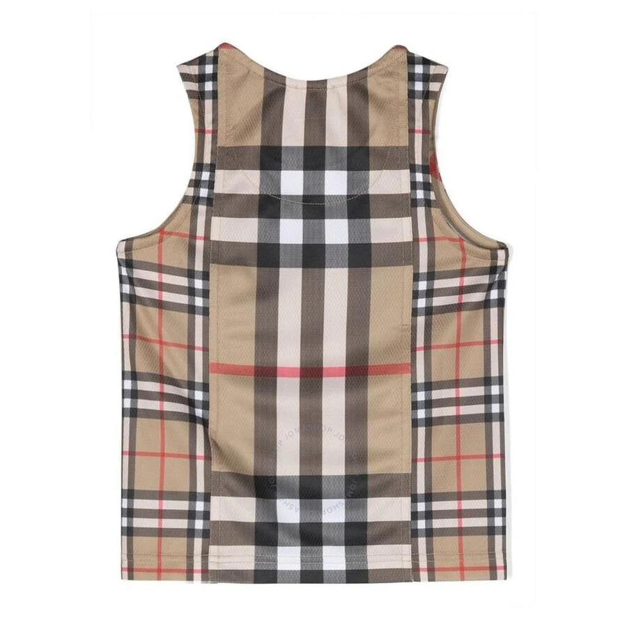 Burberry Boys Vintage Check Pattern Sleeveless Top 2