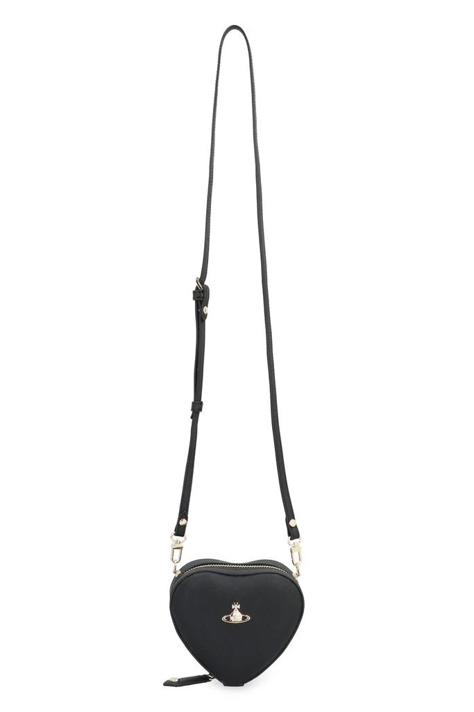 Vivienne Westwood Vivienne Westwood Orb Plaque Heart Shape Crossbody Bag 1