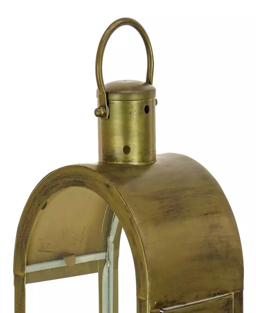 National Tree Company HGTV Home Collection Antique Bronze Arched Lantern, Medium 3