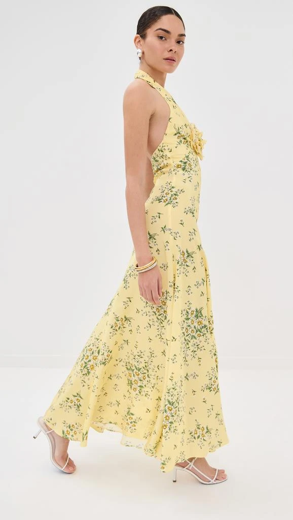 Rodarte Daisy Silk Halter Dress 3