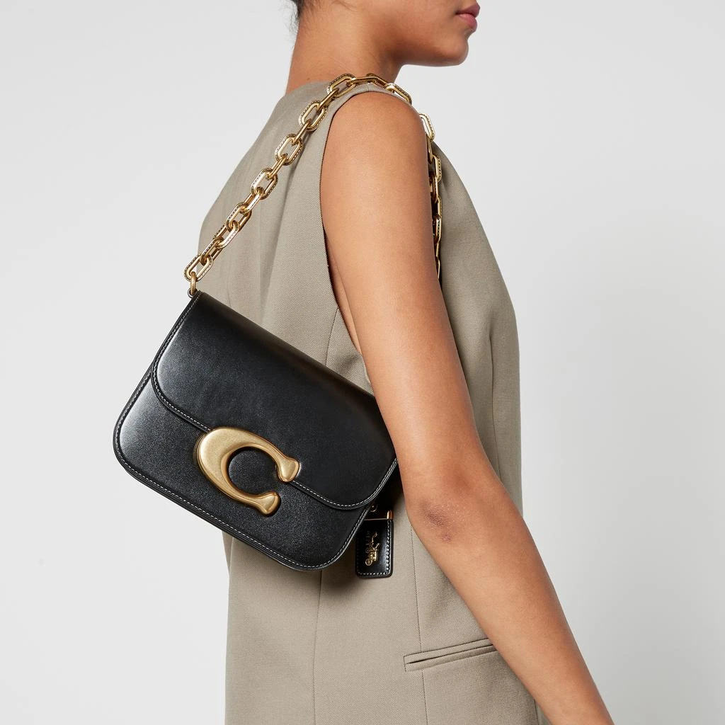 Coach Idol Luxe Leather Shoulder Bag 2