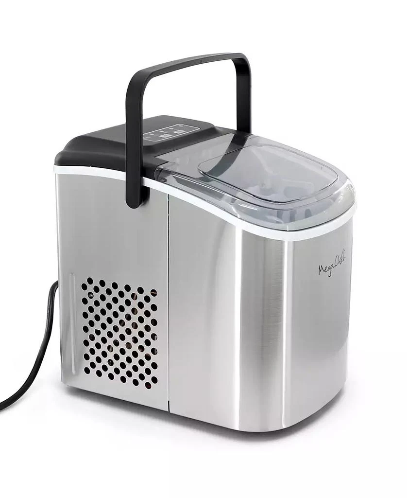 MegaChef 26 Pound Countertop Bullet Ice Maker 3