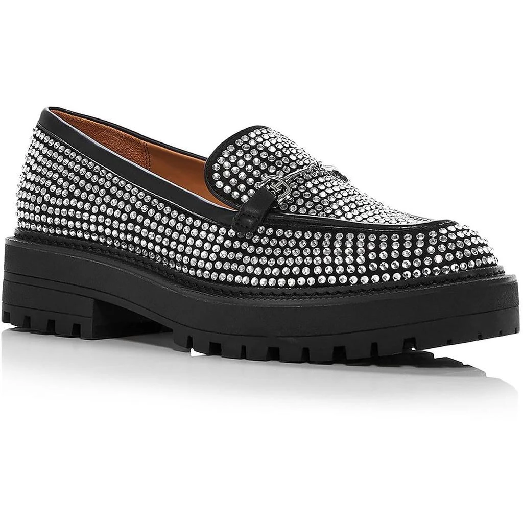 Sam Edelman Laurs Womens Leather Lug Sole Loafers 4