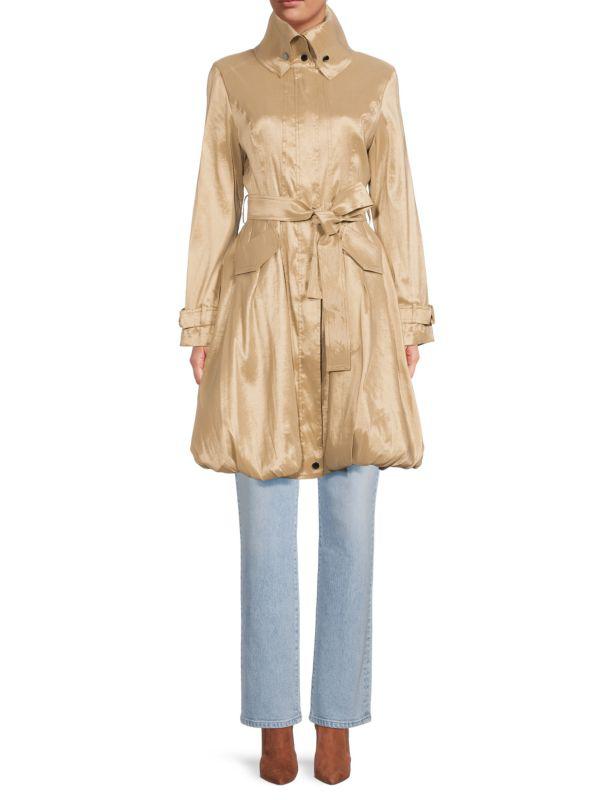 BELLE FARE Bubble Belted Trench Coat