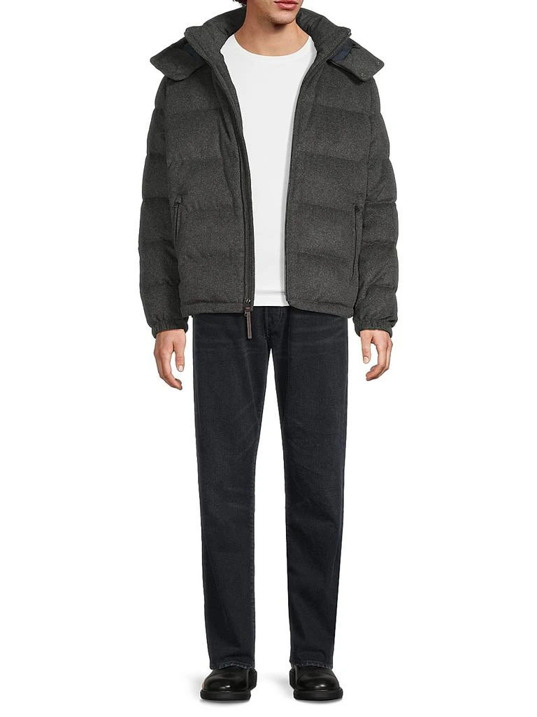 Ralph Lauren Brushed Wool-Blend Puffer Jacket 2