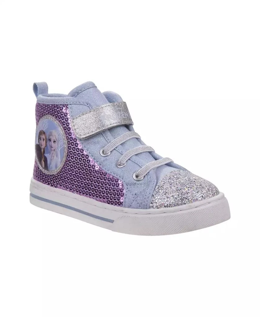 Disney Frozen 2 Anna and Elsa Little Girls Sneaker 1