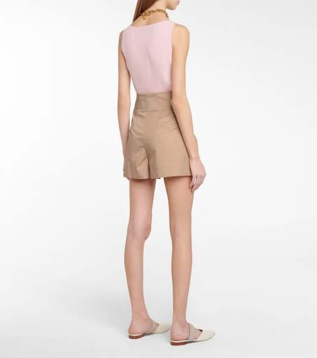 Dorothee Schumacher Sporty Power high-rise cotton shorts 3