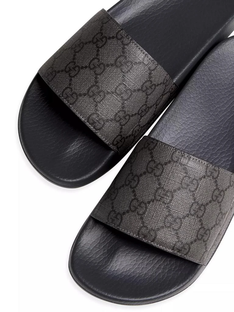 Gucci GG Supreme Canvas Slide Sandals 4