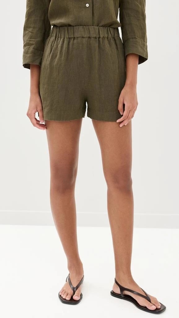 Jenni Kayne Linen Logan Shorts 6