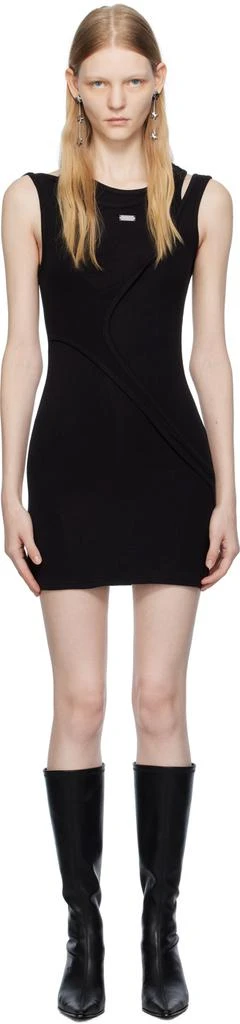 HELIOT EMIL Black Estuarine Minidress 1