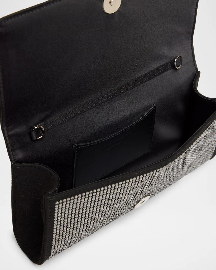 Stella McCartney Falabella Crystal Alter Suede Top-Handle Bag 4