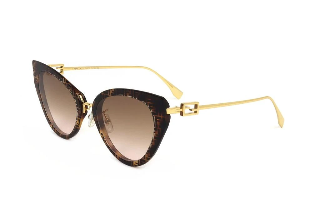 Fendi Eyewear Fendi Eyewear Cat-Eye Frame Sunglasses 2