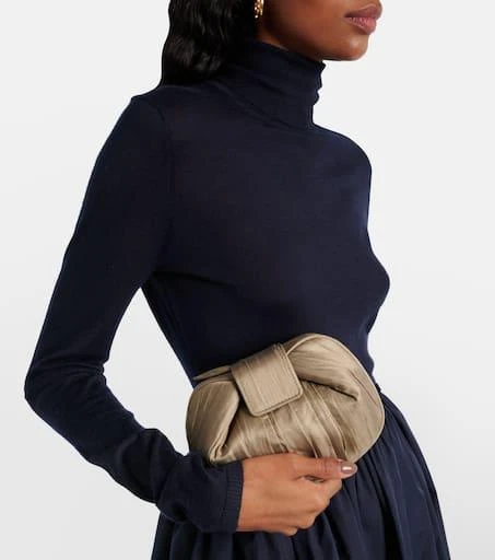 Gabriela Hearst Demi leather clutch 5