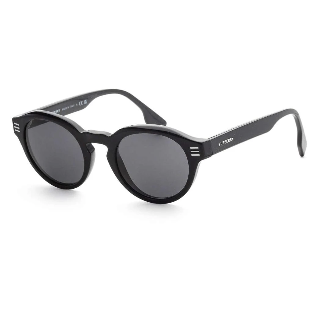 Burberry Burberry Men's Black Round Sunglasses 1