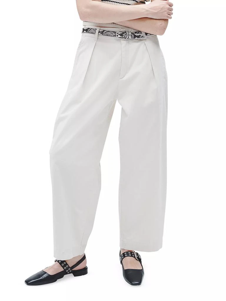Rag & Bone Donovan Cotton Barrel-Leg Pants 3