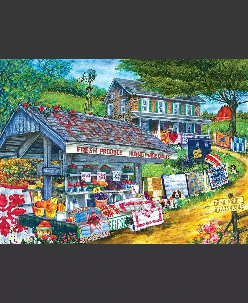 SunsOut Handmade Quilts 1000 piece Jigsaw Puzzle for Adults 5