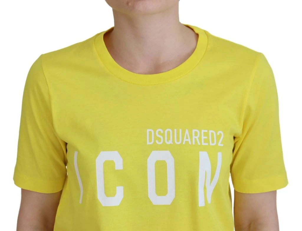 DSQUARED2 Dsquared² CottonShiny Icon Renny Dress Crewneck Women
s T-shirt (Pre-Owned) 4