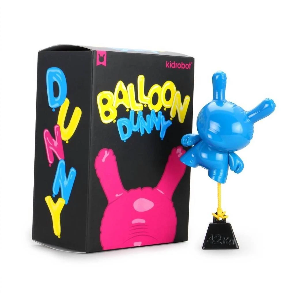 Kidrobot Kidrobot - Kidrobot X Wendigo Toys Balloon Dunny 8" Cyan - Cmyk Series 6