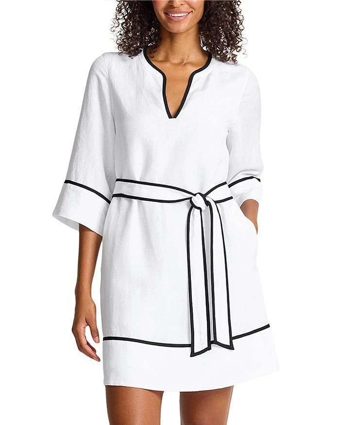 Tommy Bahama St. Lucia Split Neck Tunic Cover Up