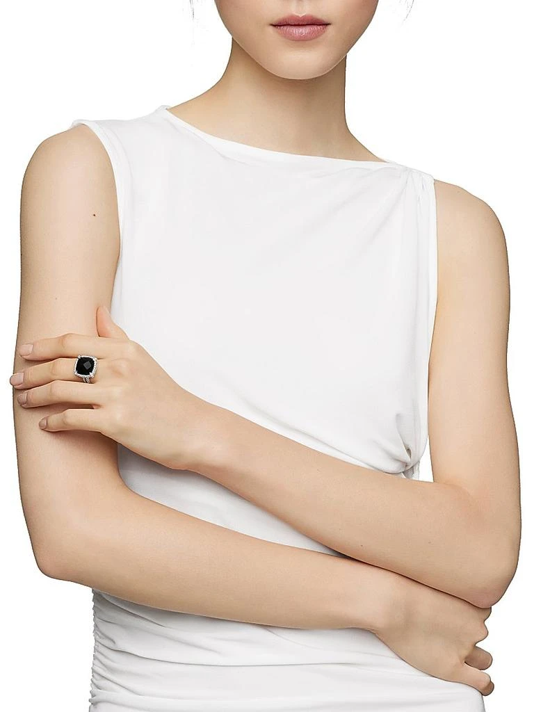 David Yurman Chatelaine® Pavé Bezel Ring With Diamonds 2