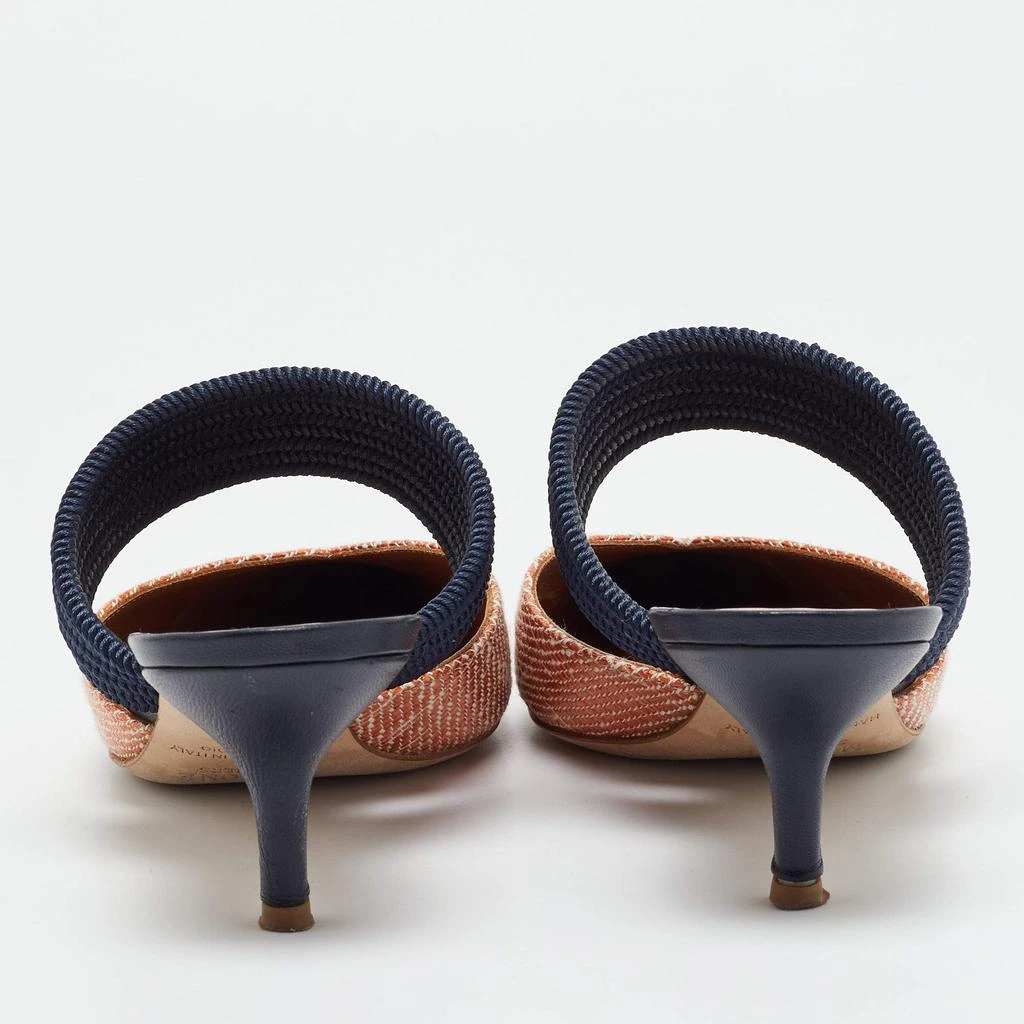 Malone Souliers Malone Souliers Orange Raffia Maisie Mules Size 39 5