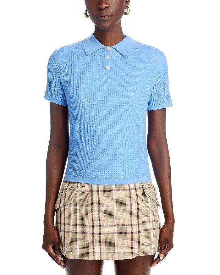 Guest in Residence Cashmere Polo Sweater 6