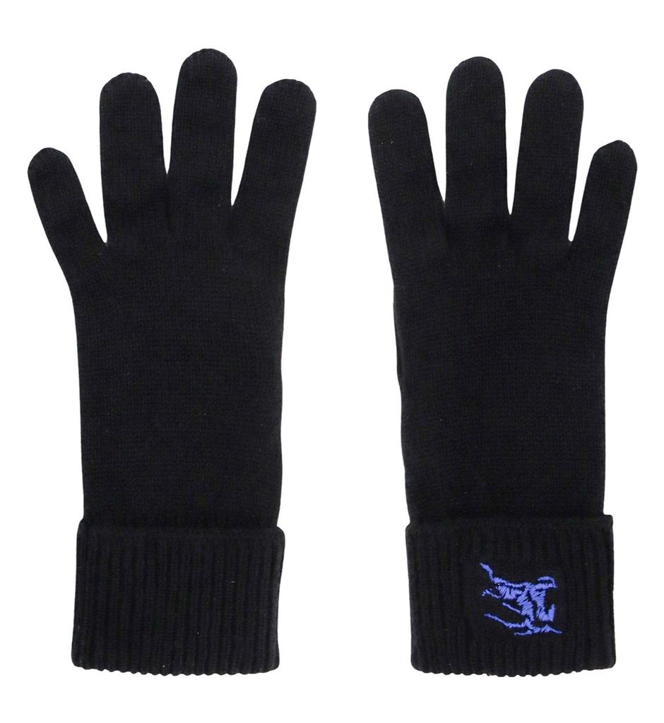 Burberry Burberry Equestrian Knight Embroidered Slip-On Gloves