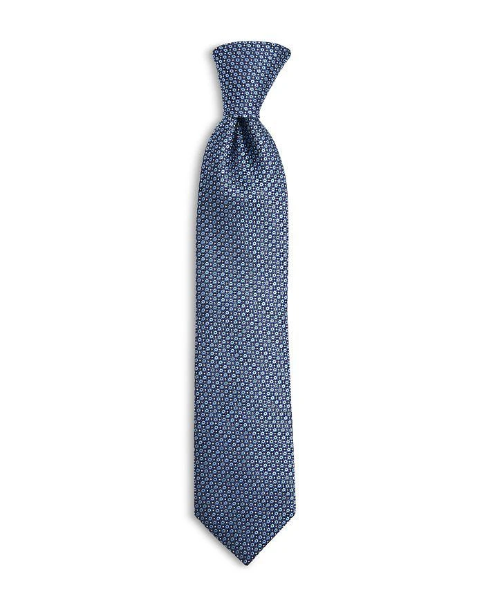 Canali Silk Classic Mirco Floral Tie 2