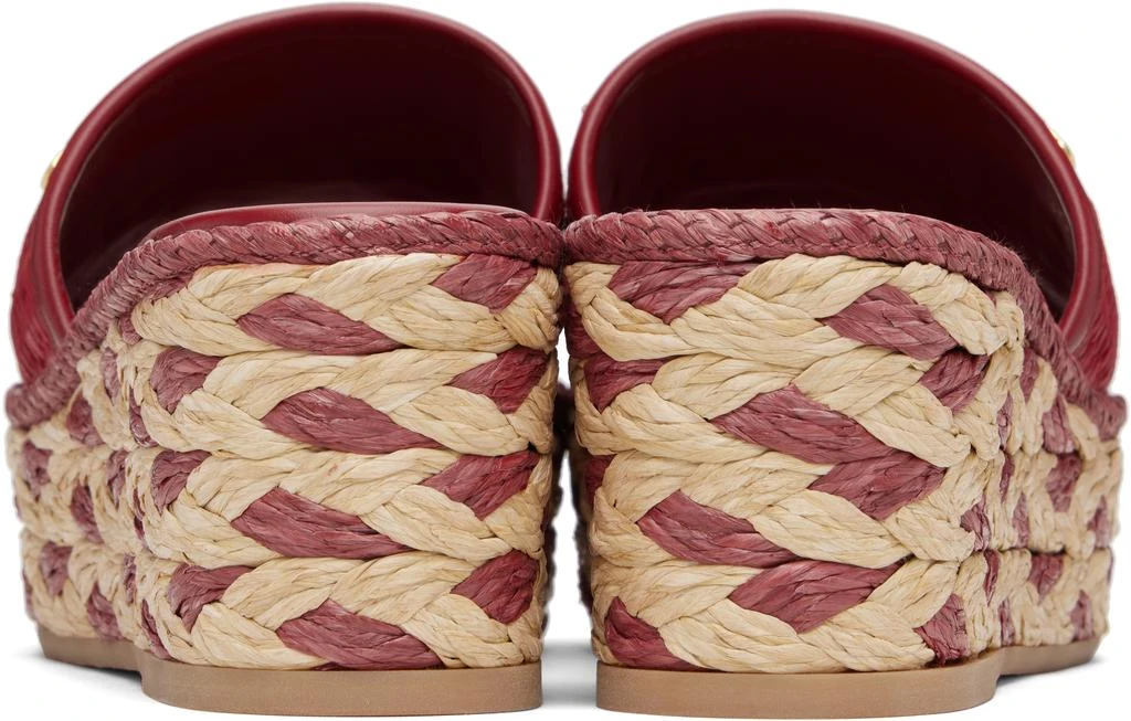 Valentino Red Slide Espadrillas Sandals 2