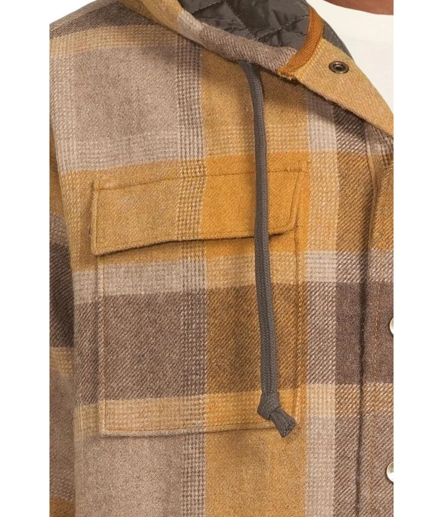 Prana Asgard Hooded Flannel Shirt Standard Fit 4