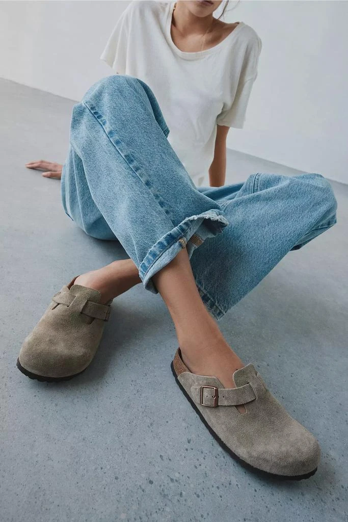 Birkenstock Birkenstock Women's Boston Soft Footbed Suede Clog 2