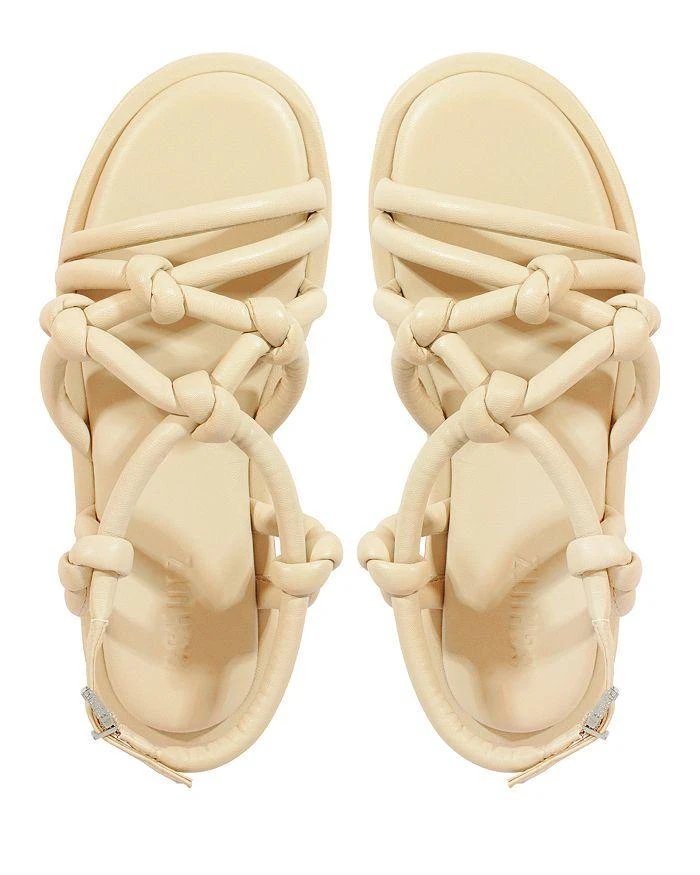 Schutz Women's Janet Flat Strappy Sandals 11