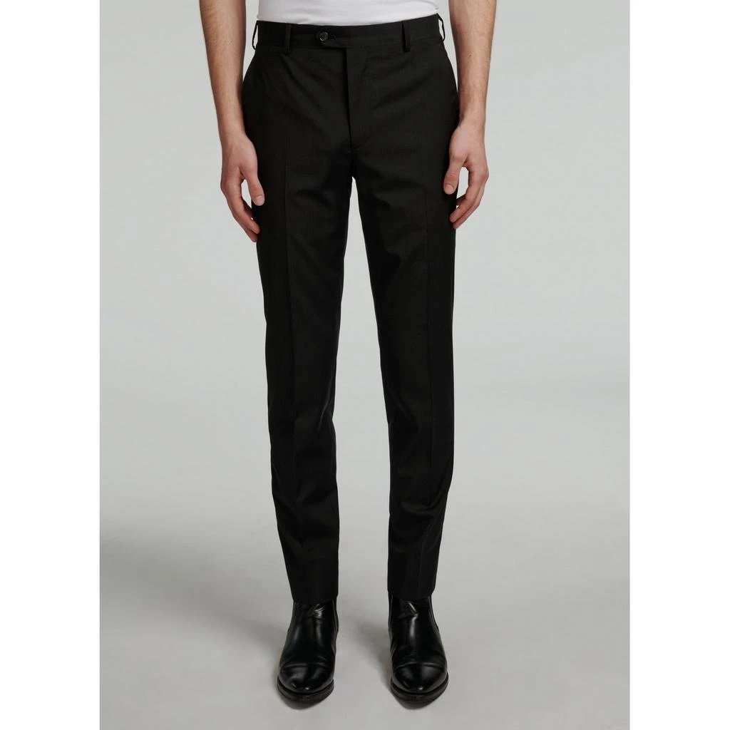 预计3周后发货 Fursac Fursac - Costume En Toile De Laine - Noir 5