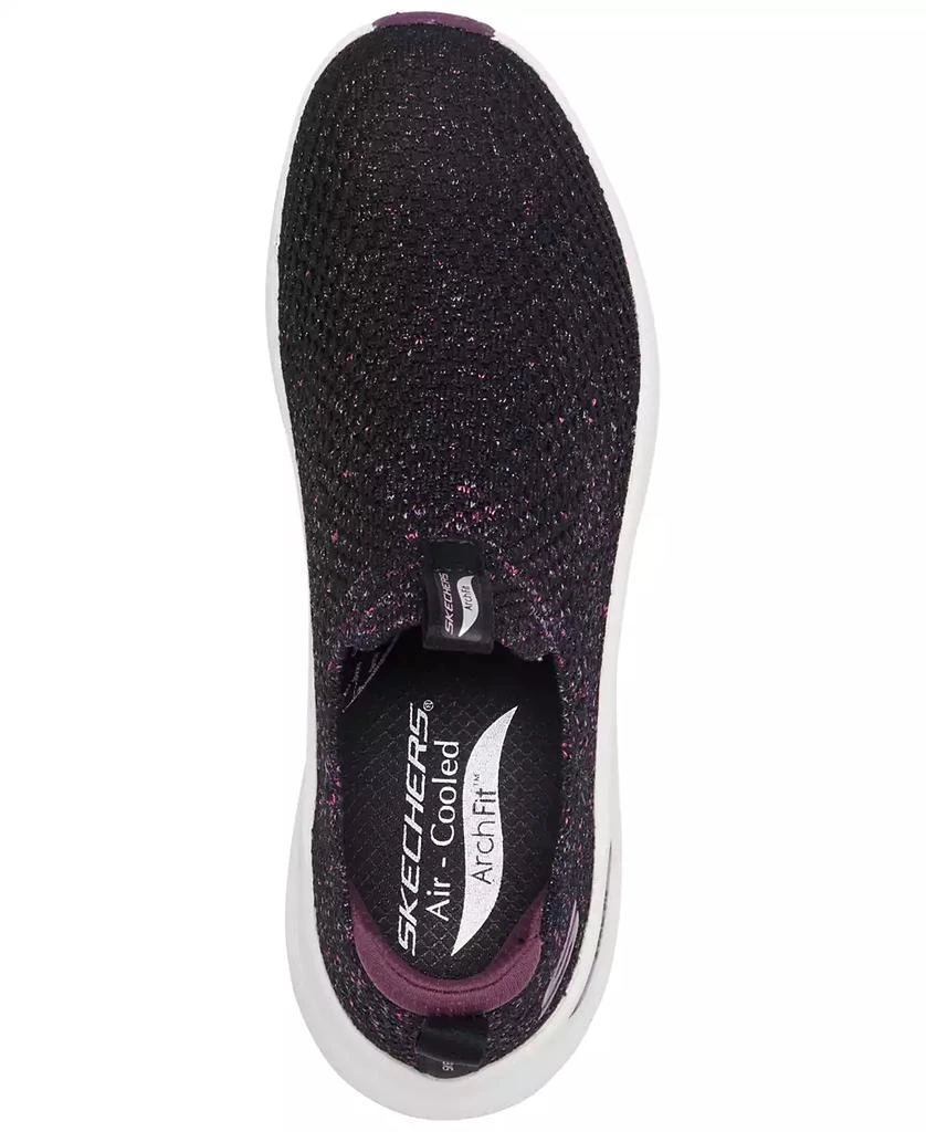 SKECHERS Women's Arch Fit 2.0 - Sheer Shimmer Walking Sneakers from Finish Line 5