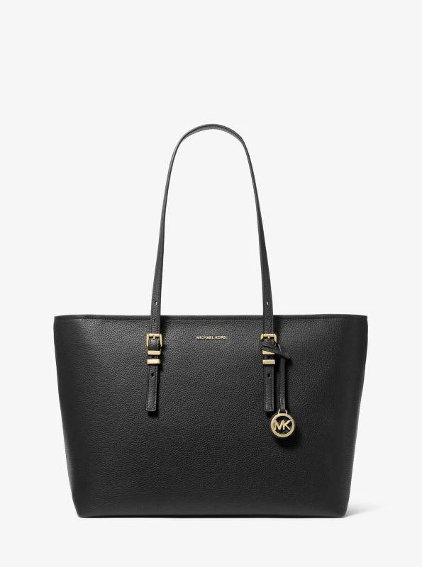 Michael Kors Quinn Large Pebbled Leather Tote Bag 1