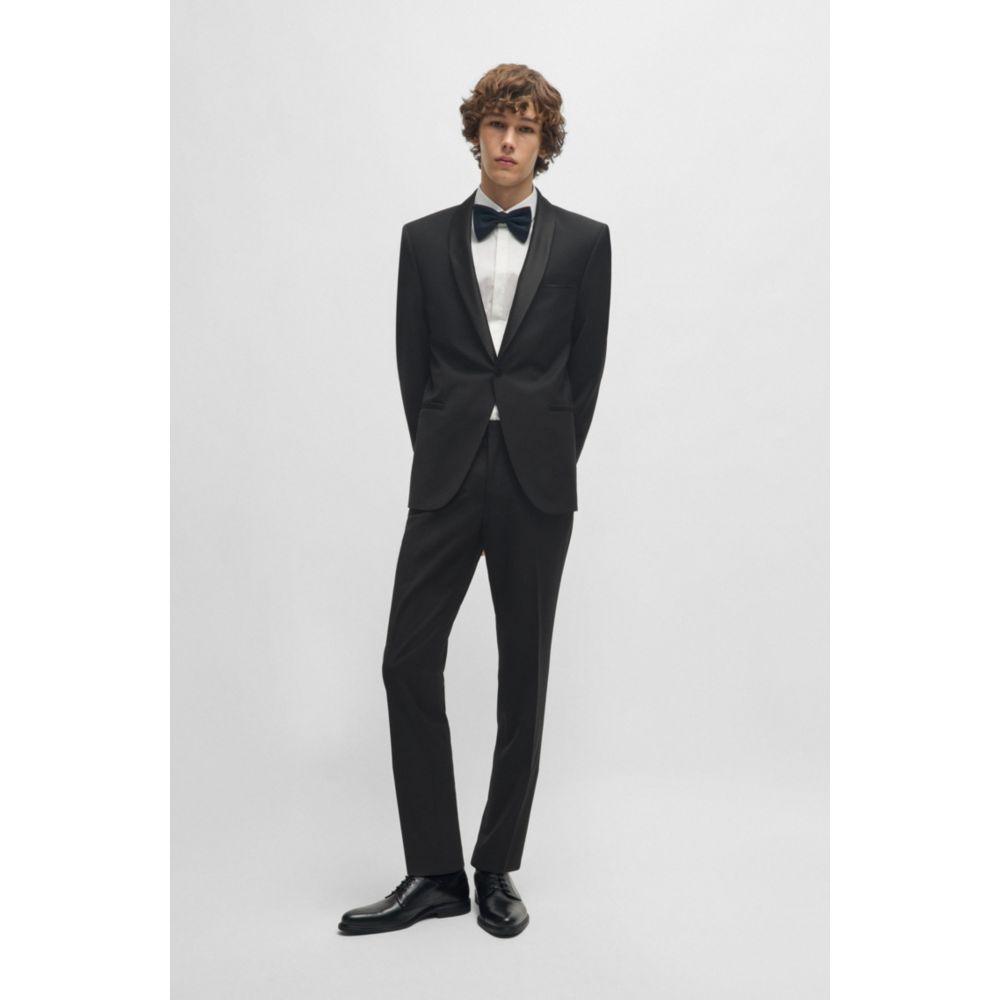 Hugo Boss Extra-slim-fit trousers in super-flex fabric