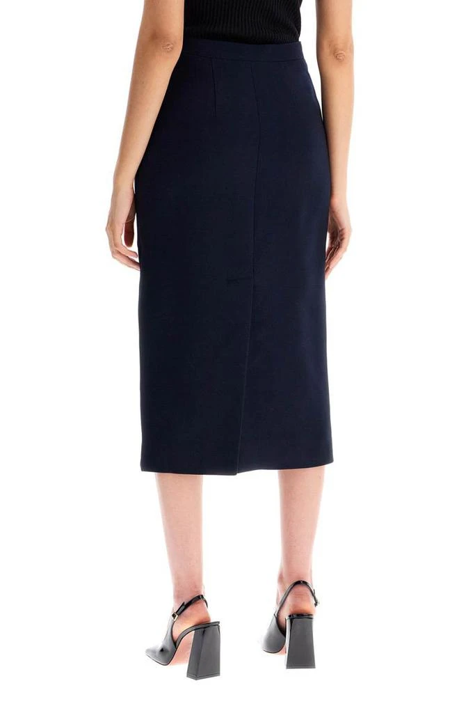 Alessandra Rich virgin wool midi skirt 3
