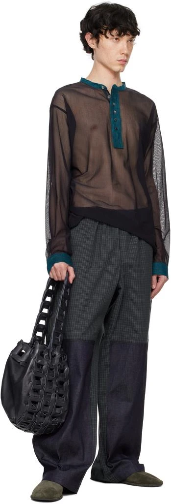 SC103 SSENSE Exclusive Black Drum Tote 4