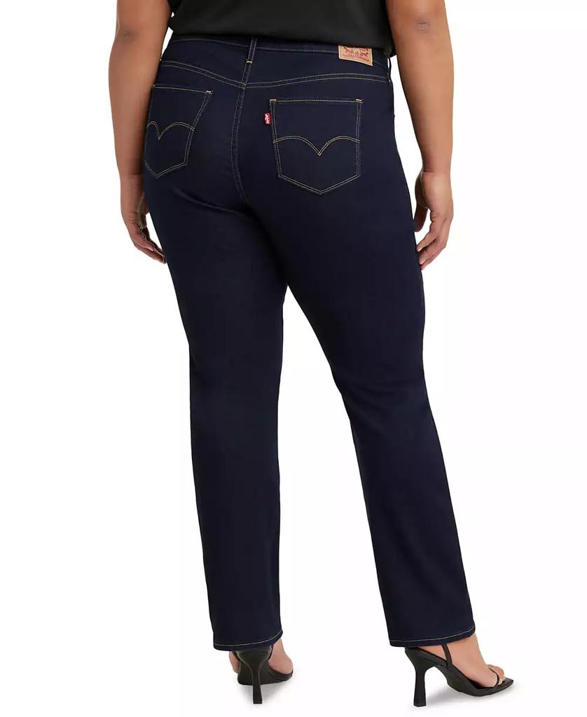 Levi's Trendy Plus Size 724 High-Rise Straight-Leg Jeans