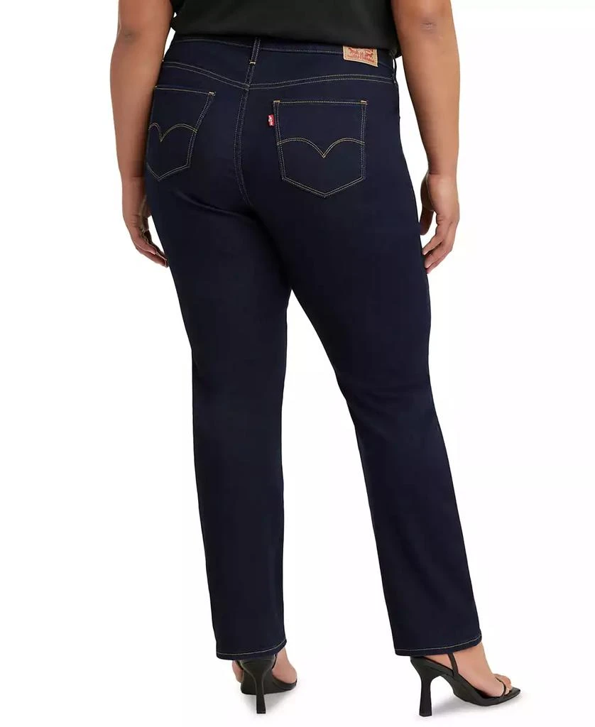 Levi's Trendy Plus Size 724 High-Rise Straight-Leg Jeans 2