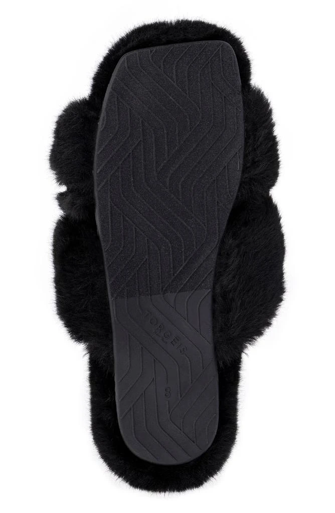TORGEIS Luna Faux Fur Slipper 5