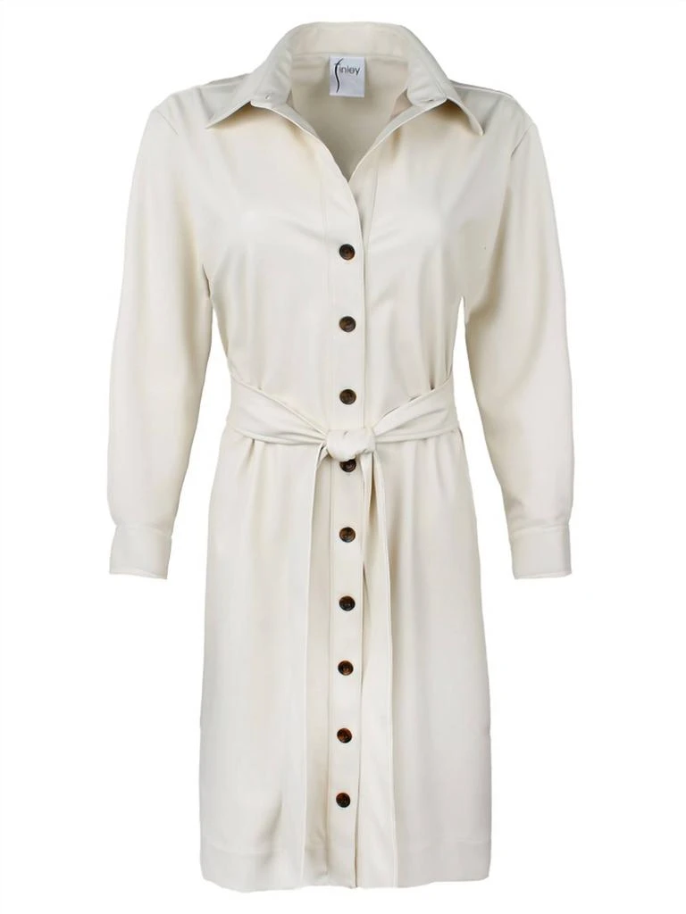 Finley Liam Dress In Cream 2