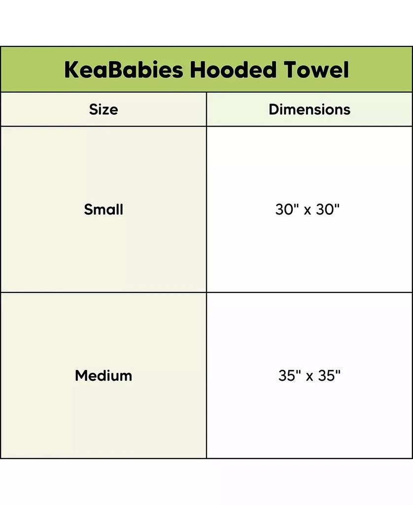KeaBabies Cuddle Baby Hooded Towel, Baby Bath Towel, Hooded Baby Towels, Baby Beach Towel for Newborn, Kids 10