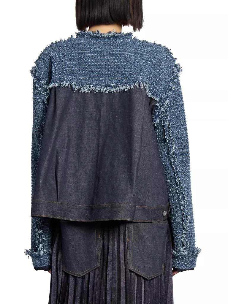 Sacai Punching Denim Jacket 5
