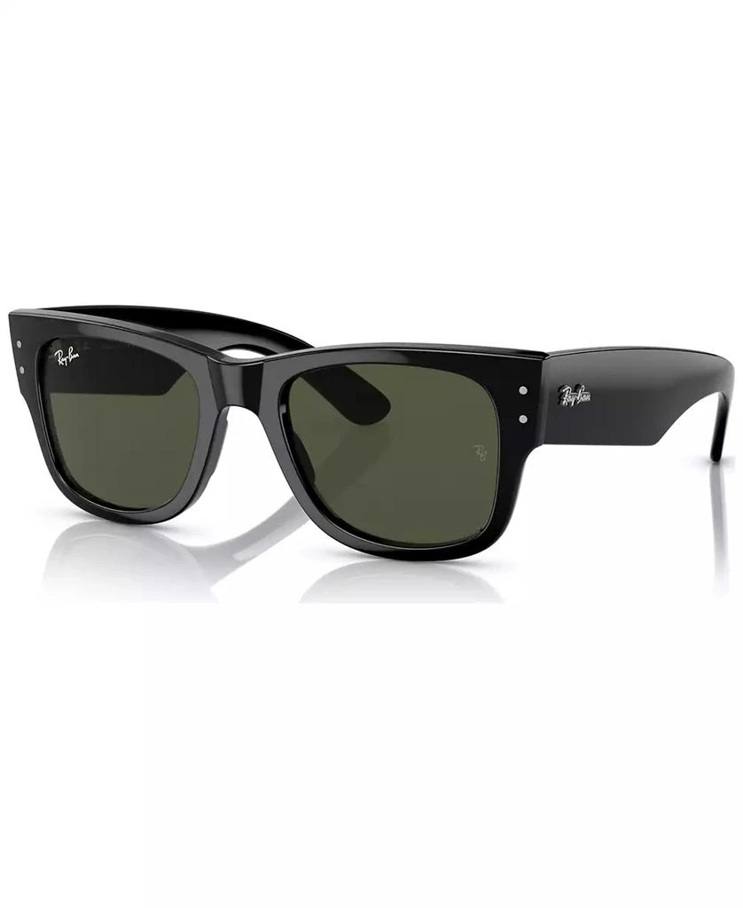Ray-Ban Unisex Mega Wayfarer Low Bridge Fit Sunglasses RB0840SF 1