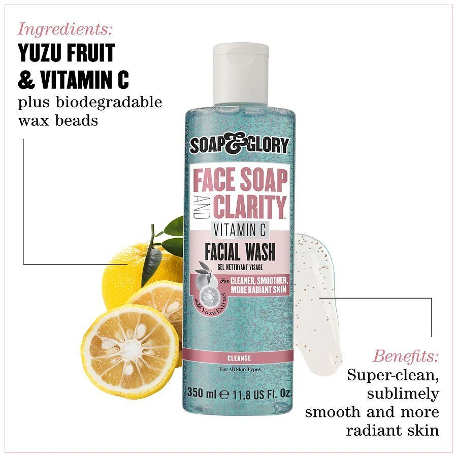 Soap & Glory Face Soap & Clarity 3-in-1 Daily Vitamin C Facial Wash 3