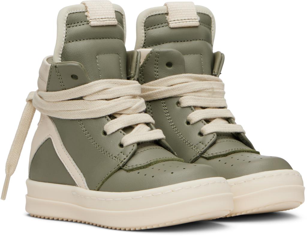 Rick Owens Baby Green Hollywood Babygeo Sneakers - Compare Prices